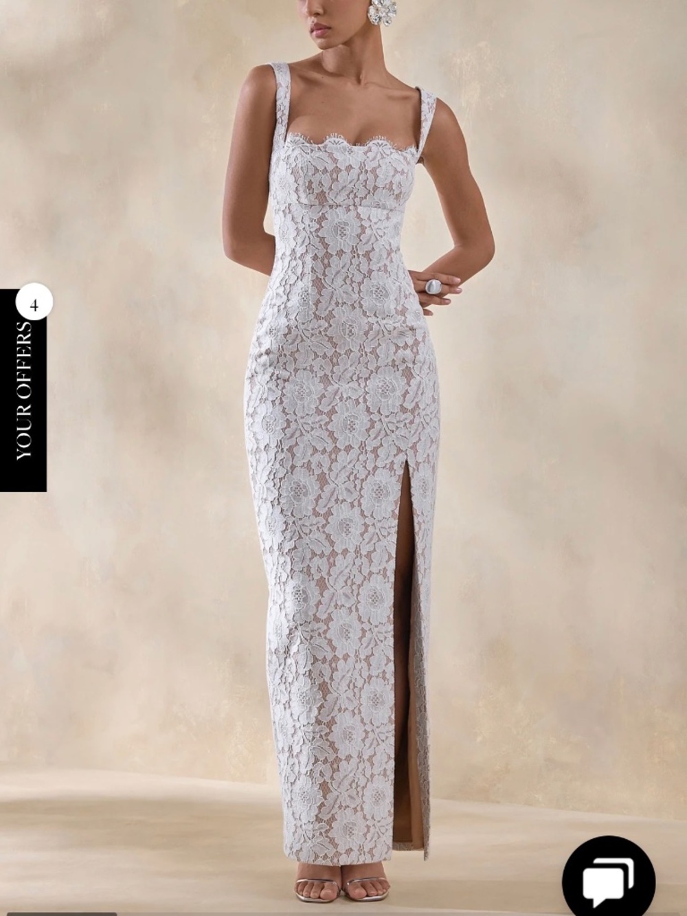 Club London ZARISSE lace dress